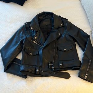 Blank nyc faux leather jacket